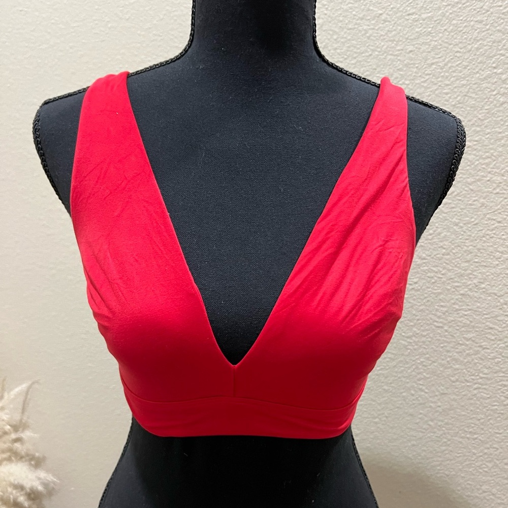 Victorias Secret Red Bralette  Labor Day attire July 4th attire USA